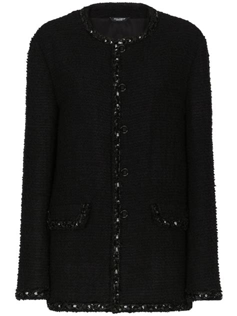 Dolce & Gabbana Boucle Jackets for Women 